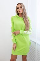 marka niezdefiniowana Dress Off White pistachio