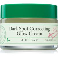 AXIS-Y 6+1+1 Advanced Formula Dark Spot Correcting Glow Cream hydratačný gélový krém pre pleť s hyperpigmentáciou 50 ml