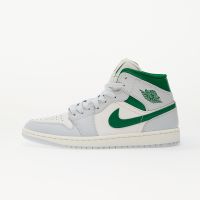 Sneakers Air Jordan 1 Mid Summit White/ Pine Green-Pure Platinum-Sail EUR 43