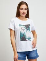 ZOOT.lab Tyra Tricou Alb