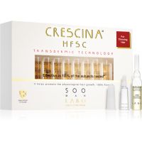 Crescina Transdermic 500 Re-Growth pielęgnacja wspierająca porost włosów dla mężczyzn 20x3,5 ml