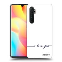 ULTIMATE CASE pro Xiaomi Mi Note 10 Lite - Milujem ťa