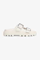 Tommy Jeans slapi de piele DOUBLE STRAP SANDAL