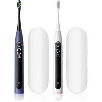 Oclean X Lite Set Duo pack Zahnbürste mit Schalltechnologie DOPPELPACK mit Reise-Etui Dark Blue+Grey
