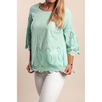 Bluza S 3/4 Rukavima, Svijetlozelena