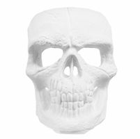 świecznik (dekoracja) HANDICAP - Skull - White