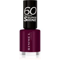 Rimmel 60 Seconds Super Shine lak na nehty odstín 712 Berry Pop 8 ml