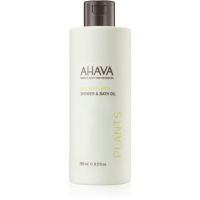 AHAVA Dead Sea Plants масло за душ и вана с успокояващ ефект 250 мл.