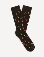 Celio Cotton socks pattern carrot - Men