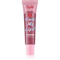 Rude Cosmetics Save My Lips nährendes und feuchtigkeitsspendendes Lippenbalsam mit Peptiden Farbton Lychee 15 ml