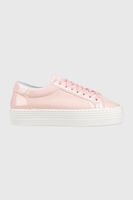 Chiara Ferragni sneakers Tennis Low culoarea roz, CF TENNIS LOW