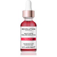 Revolution Skincare AHA + BHA Moderate Multi Acid Peeling Solution ніжна сироватка для шкіри з ефектом пілінгу 30 мл