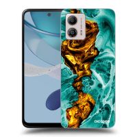 Silikónový čierny obal pre Motorola Moto G53 5G - Goldsky