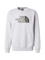 THE NORTH FACE Sweater majica 'DREW PEAK'  svijetlosiva / maslinasta