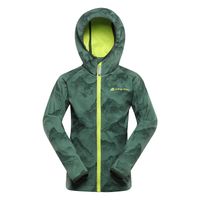 Children's softshell jacket with membrane ALPINE PRO EZORO myrtle variant pa