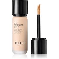 KIKO Milano Full Coverage 2-In-1 podkład i korektor 2 w 1 odcień 01 Warm Rose 25 ml