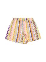 Printed Viscose Shorts