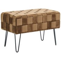 Xora DLHÁ TABURETKA, kov, textil, 72/49/42 cm