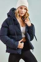 Bianco Lucci Women's Hooded Down Jacket