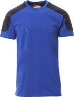 Payperwear Reprezentativní dvoubarevné triko Corporate s kapsičkou na prsu Barva: modrá královská - modrá námořní, Velikost: XL