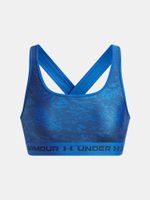 Under Armour Crossback Mid Print-BLU Women's Bra - Women's