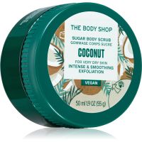 The Body Shop Coconut Body Scrub Vegan пілінг для тіла з кокосoм 50 мл