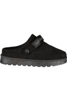 Czarne zimowe kapcie Laura Biagiotti