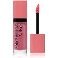 Bourjois Rouge Edition Velvet flüssiger Lippenstift mit Matt-Effekt Farbton 10 Don´t Pink Of It! 7.7 ml