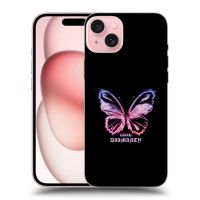 ULTIMATE CASE pro Apple iPhone 15 - Diamanty Purple