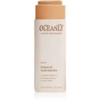 Attitude Oceanly Plastic Free Makeup tuhé tónujúce olejové sérum pre normálnu a suchú pleť odtieň Dune 12 g