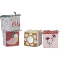 Little Dutch Set of Soft Cubes Flowers & Butterflies плюшеві кубики 4 кс