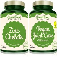 GreenFood Nutrition Vegan Joint Care with Vitamin C + Zinc Chelate sada na podporu zdravia pohybovej sústavy