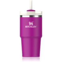 Stanley Quencher H2.O FlowState™ Tumbler lonček iz nerjavečega jekla s slamico majhen Violet Blossom 600 ml