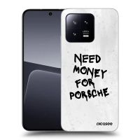 Silikónový čierny obal pre Xiaomi 13 - White Dollar