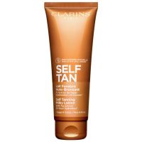 Clarins Self Tan Milky Lotion samoopalovacie mlieko na telo a tvár 125 ml