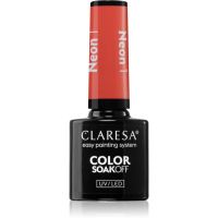 Claresa SoakOff UV/LED Color Neon gel lak za nohte odtenek 1 5 g