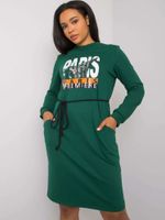 Dress-LK-SK-508299.30-dark green