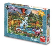 Boj dinosaurů XL - puzzle z kategorie Maxi dílky