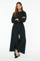 Női jumpsuit Trendyol TCTSS22TL0003/Black