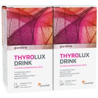 ThyroLux Drink - za usporenu štitnjaču, s jodom, bez hormona: 2 pakiranja