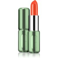 Clinique Pop™ Longwear Lipstick Shine блискуча помада відтінок Rev It Up Coral 3.9 гр