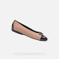 Beige Women's Ballerinas Geox Annytah W - Women's