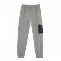 Jordan Jumpman Fleece Kids Pants Grey - Pánske - Nohavice Jordan - Sivé - 95B451-GEH - Veľkosť: S