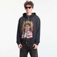Bluza AllSaints Roque Zip Hoody Washed Black M