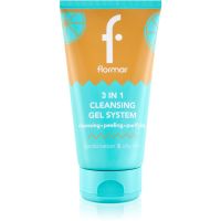 flormar Combination & Oily Skin 3in1 Cleansing Gel čistilni gel 3 v 1 za mastno in mešano kožo 150 ml