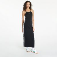 adidas 3 Stripe Dress Maxi Black XS