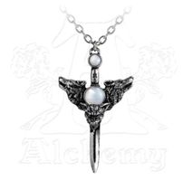 Halskette Wolverine Moon - ALCHEMY GOTHIC - P229
