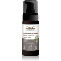 Green Pharmacy Bamboo & Niacinamide Face Foam čistiaca pleťová pena 150 ml