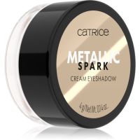 Catrice Metallic Spark Lidschatten-Creme für schimmernden Glanz Farbton 010 Champagne Chic 4 g