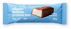 Vilgain Trouble Protein Bar Kokos s mliečnou čokoládou